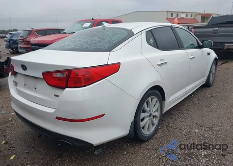 2015 Kia Optima Lx из США, поврежденный, VIN KNAGM4A78F5620674